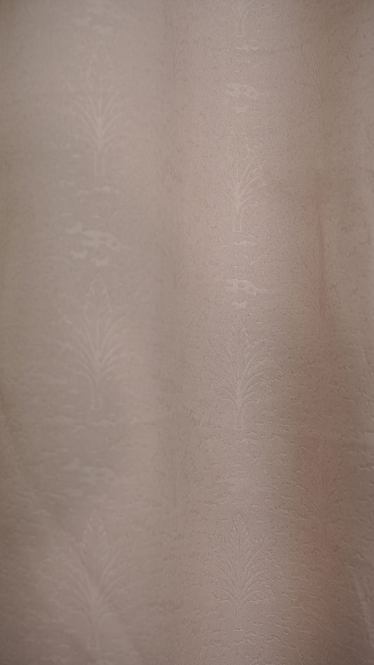 Rose goldColor Blackout Curtains with Embossed Design – Elegant, Functional &amp; Affordable Luxury