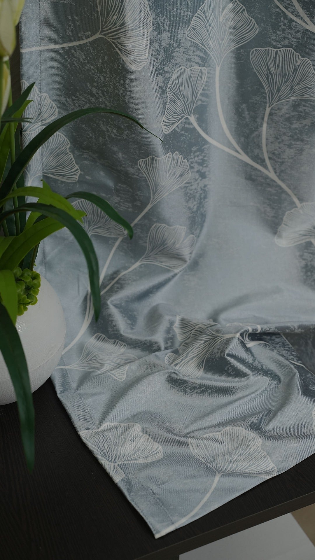 Blue Floral Design- 1 Piece