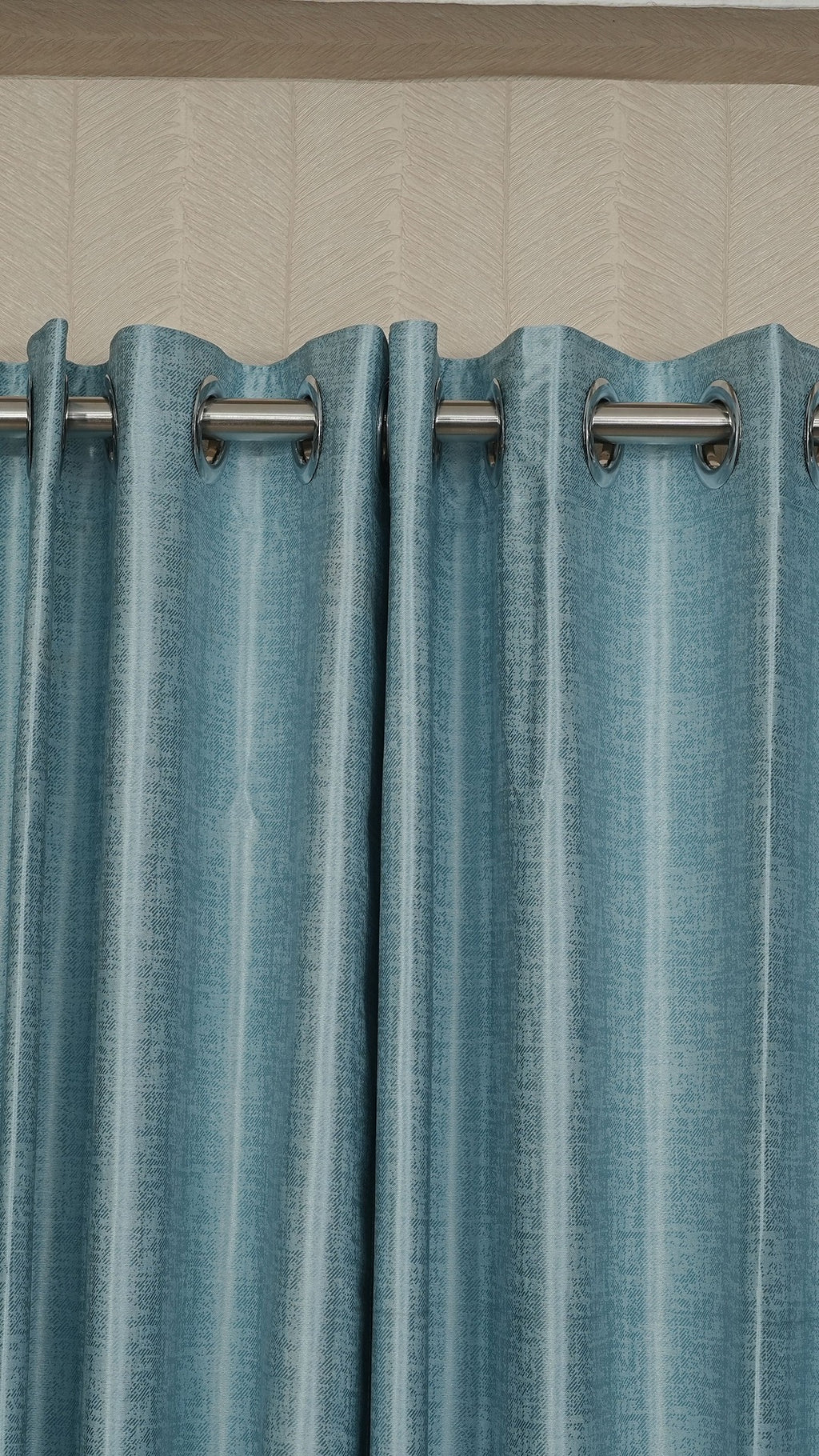 Texture Design Readymade Semi Blackout Curtain – Stylish Light Control &amp; Privacy