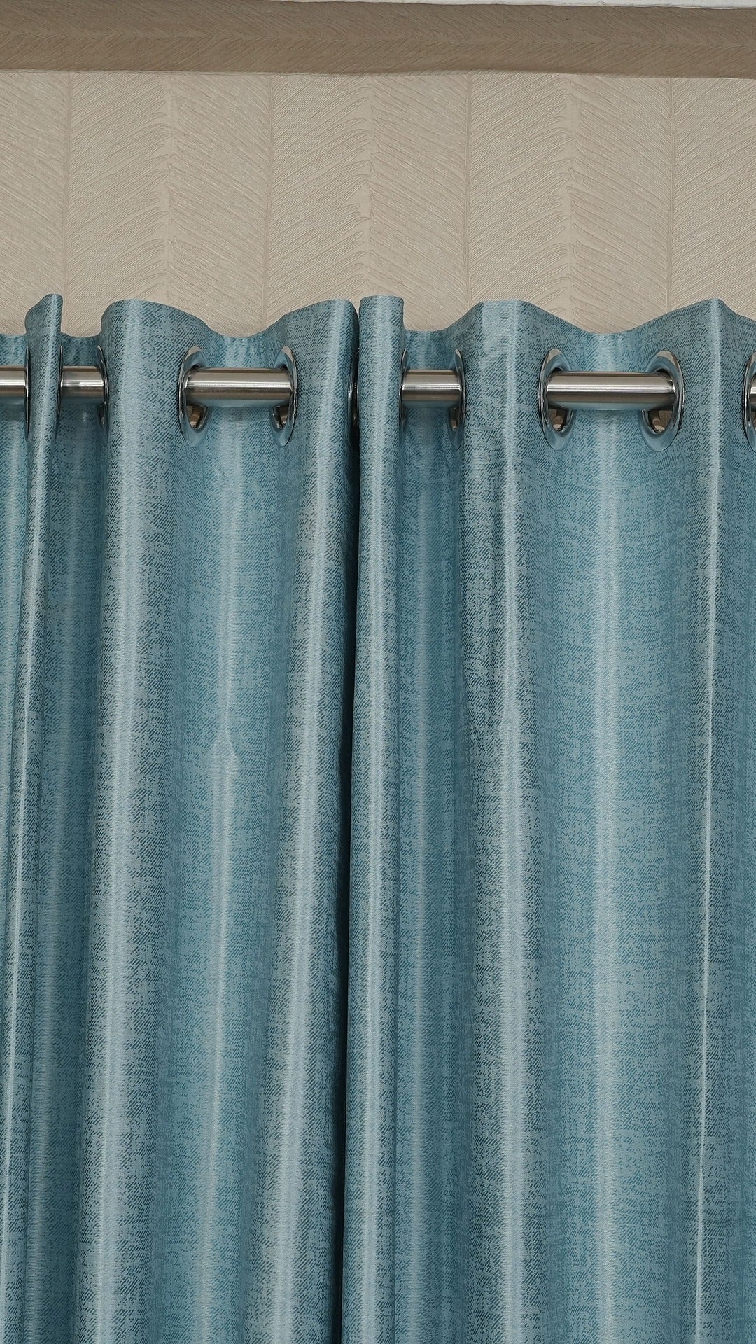 Texture Design Readymade Semi Blackout Curtain – Stylish Light Control &amp; Privacy