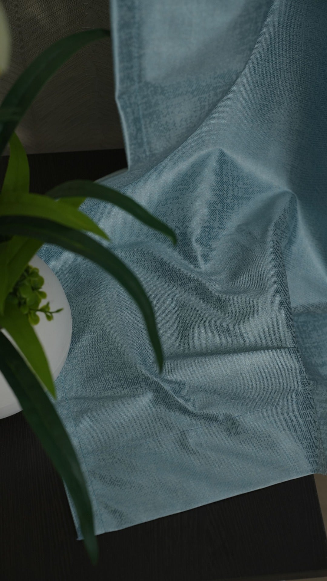 Texture Design Readymade Semi Blackout Curtain – Stylish Light Control &amp; Privacy