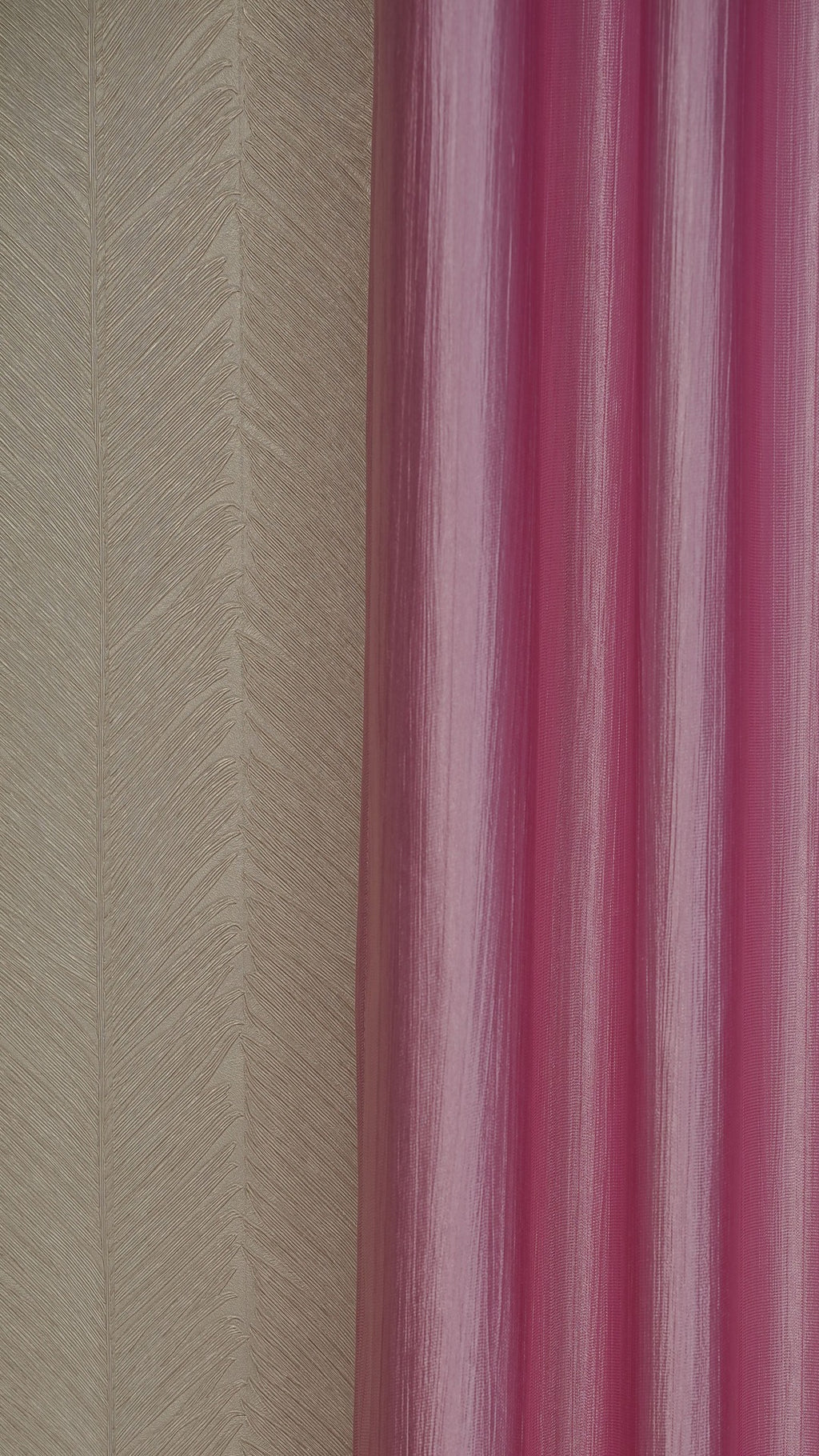Branded Pink Colour Crush Fabric Semi-Blackout Curtains  Soft | Elegant | Bestseller