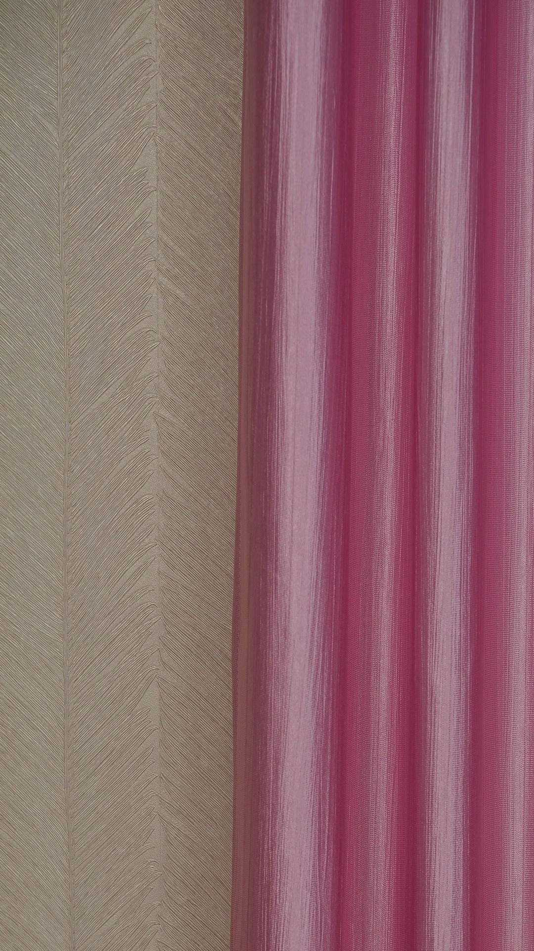 Branded Pink Colour Crush Fabric Semi-Blackout Curtains  Soft | Elegant | Bestseller
