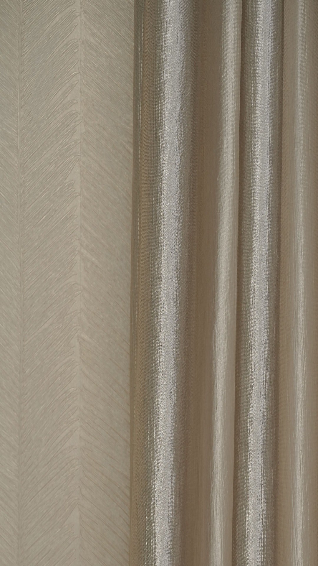Branded Ivory White Colour Crush Fabric Semi-Blackout Curtains  Elegant | Minimal | Bestseller