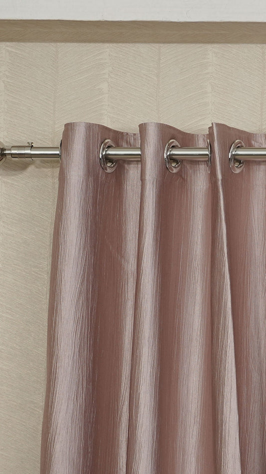 Branded Onion Colour Crush Fabric Semi-Blackout Curtains  Trendy | Elegant | Bestseller