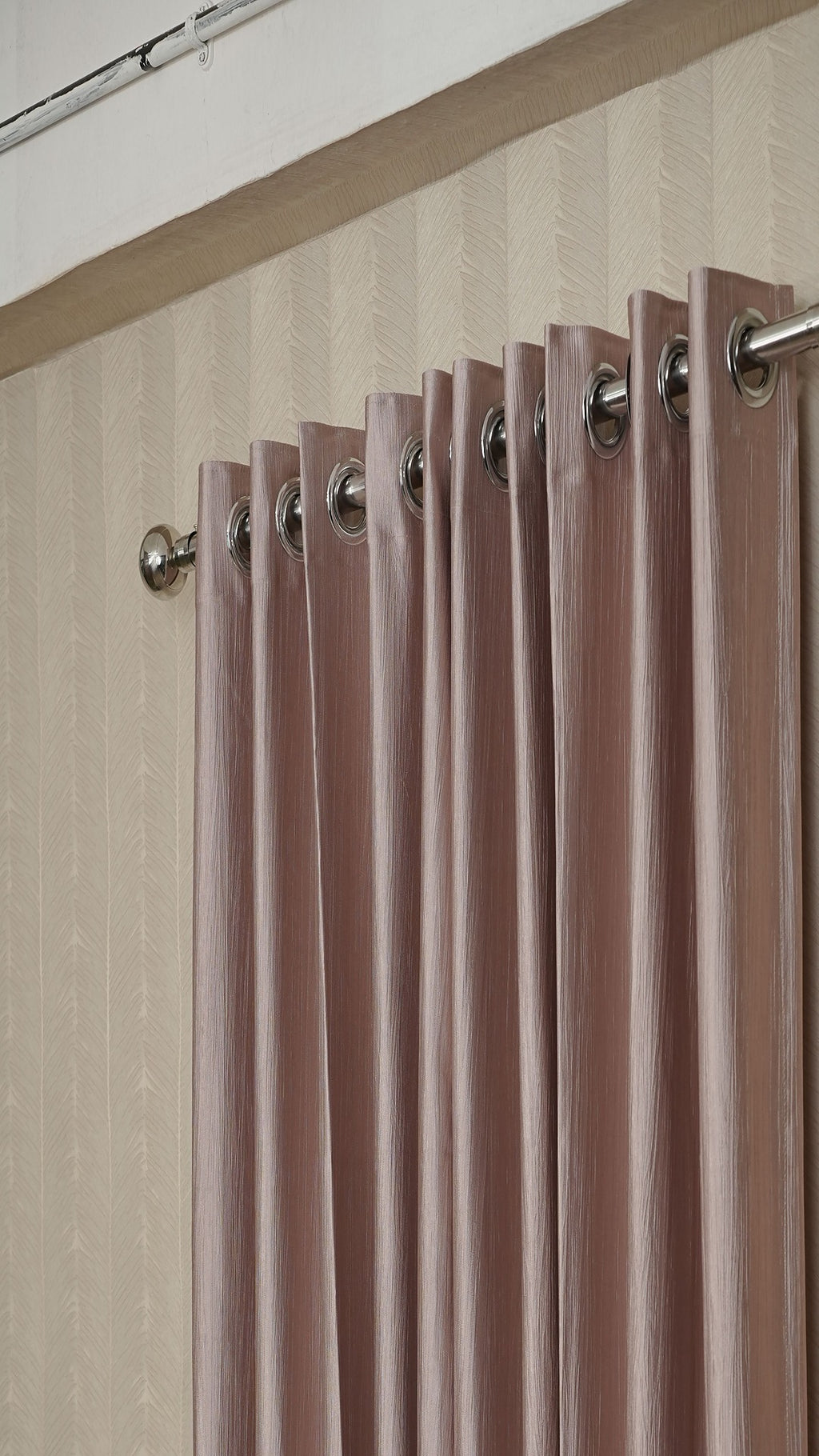 Branded Onion Colour Crush Fabric Semi-Blackout Curtains  Trendy | Elegant | Bestseller