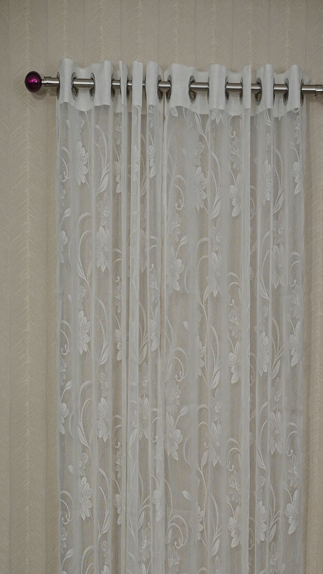 🪟 White Sheer Curtains – Soft Warm Light Filtering  Light | Elegant | Bestseller