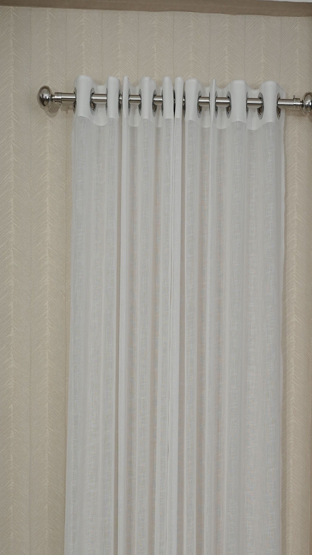 🪟  Plain White Sheer Curtains – Soft Light Filtering  Minimal | Airy | Bestseller