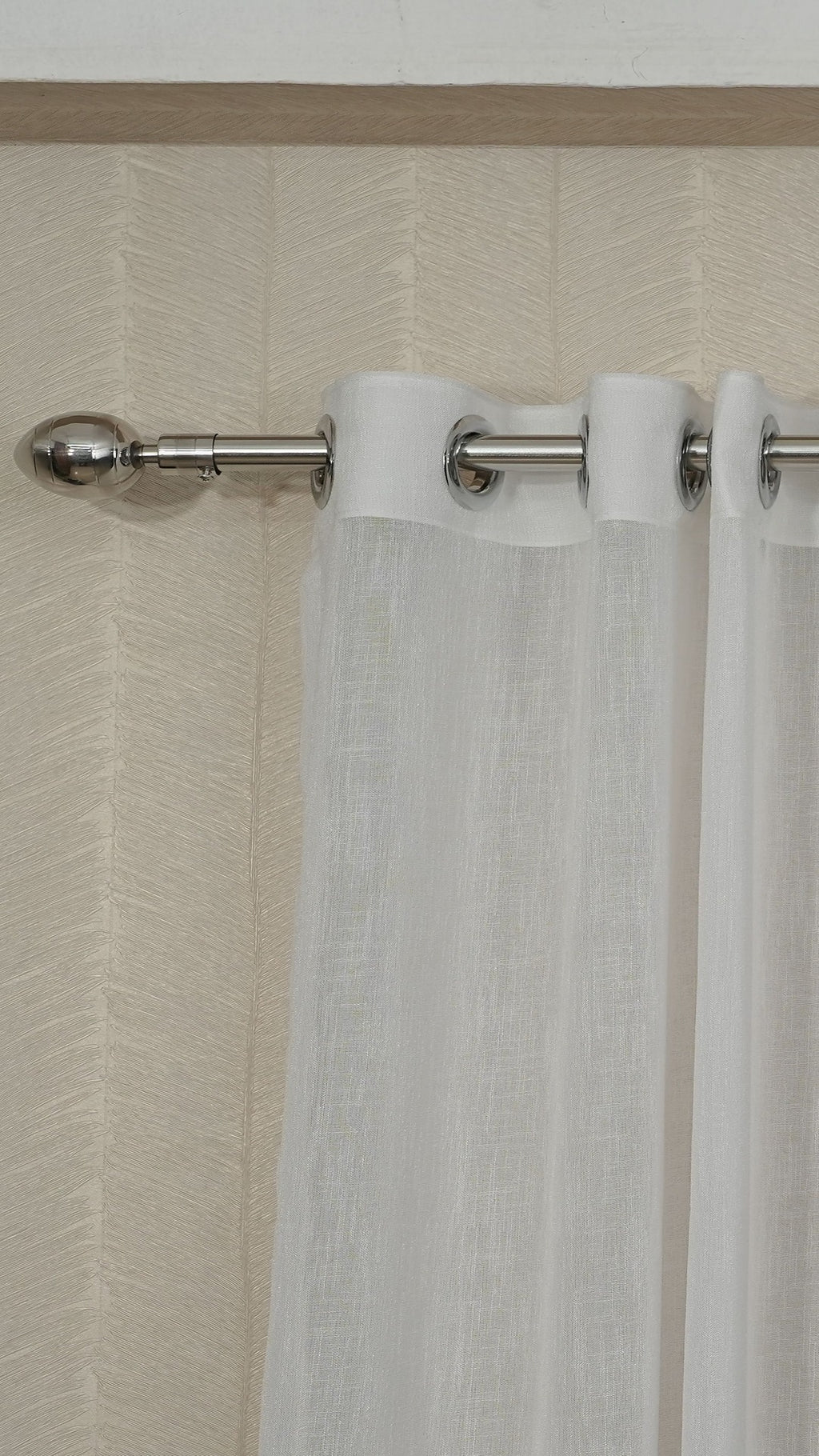 🪟  Plain White Sheer Curtains – Soft Light Filtering  Minimal | Airy | Bestseller