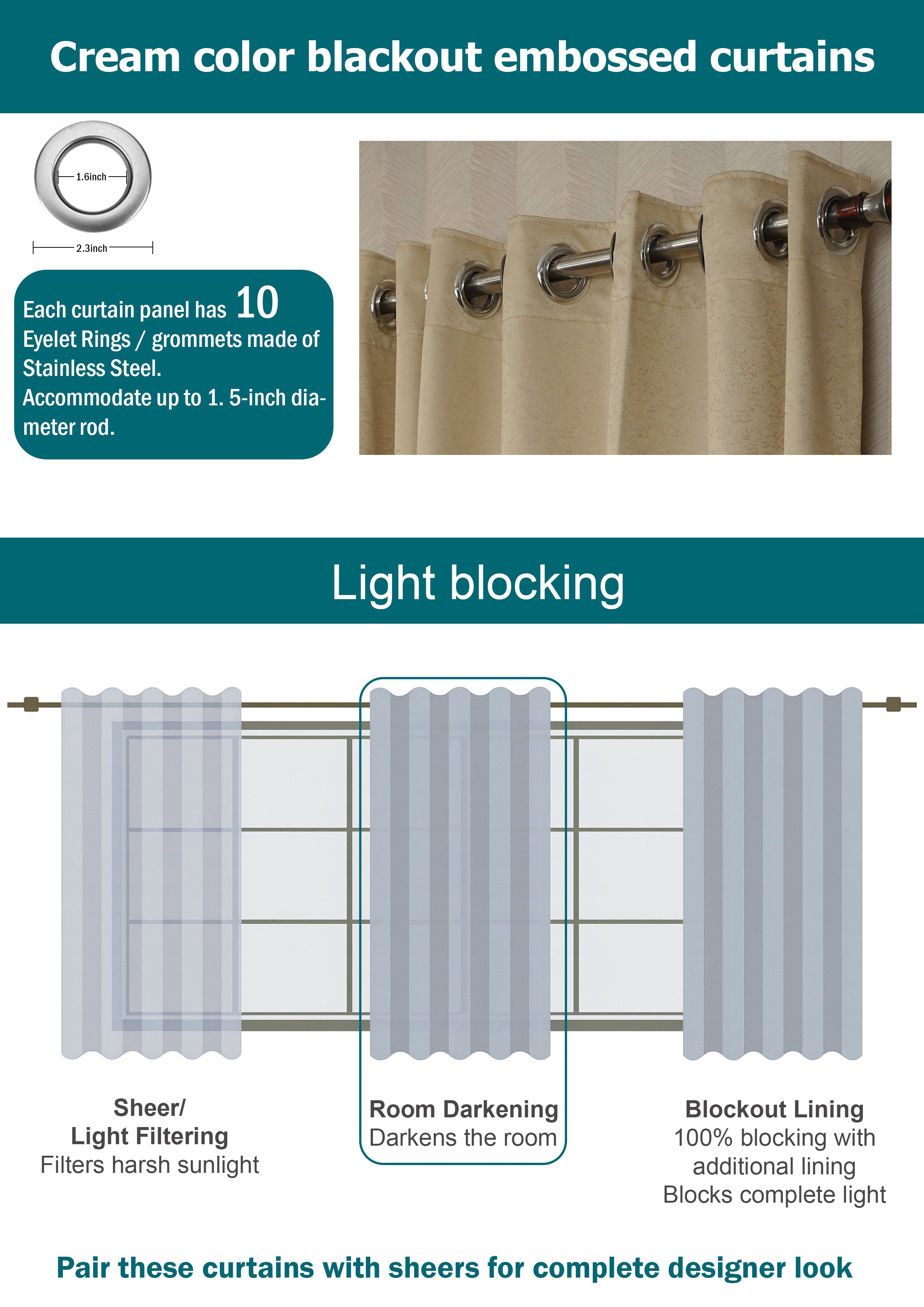 Blue Floral Design- 1 Piece